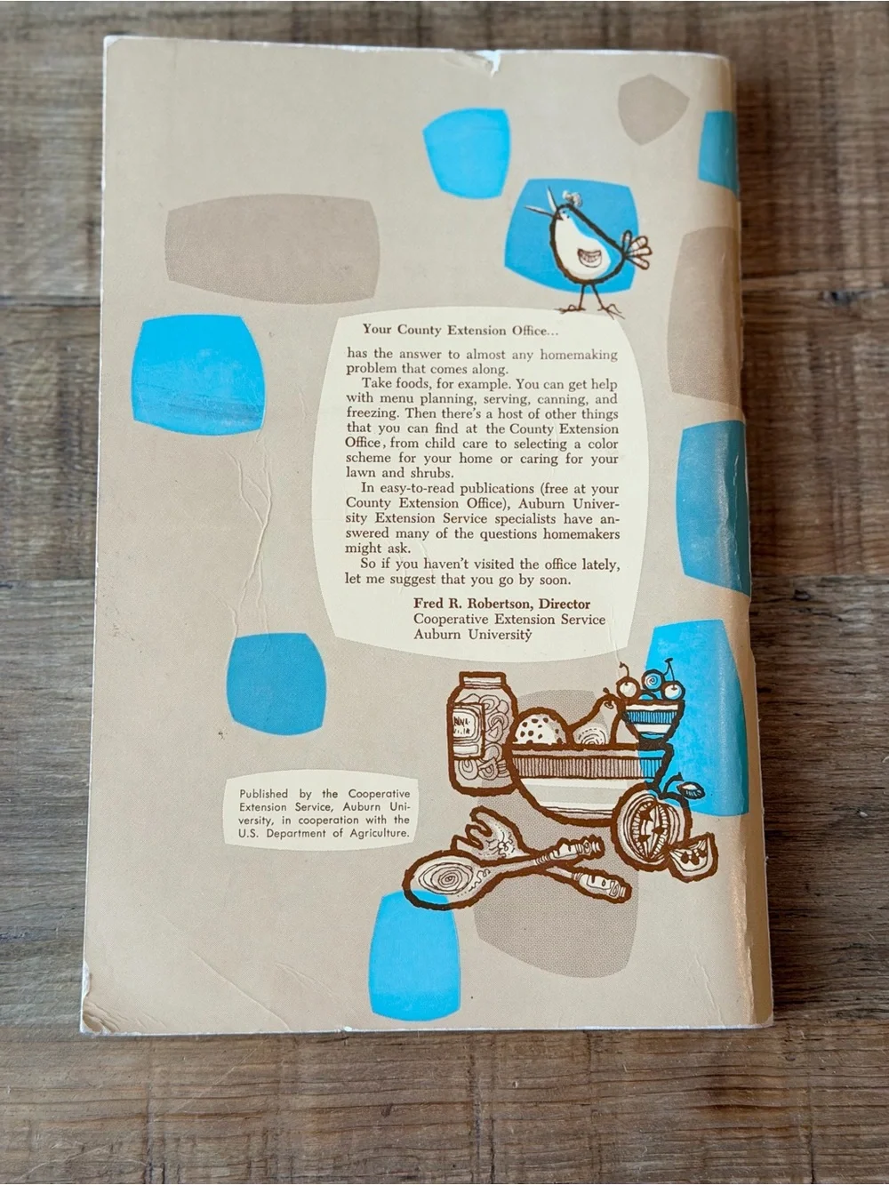 Vintage 1967 Auburn Cookbook. Fariss Prickett. Extension Office | Retro |